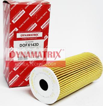 Dynamatrix DOFX143D - Yağ filtri motoroil.az