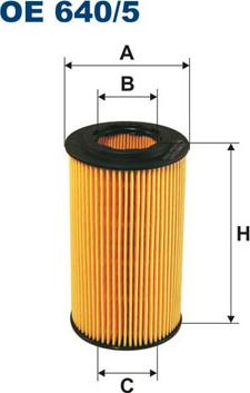 Filtron OE640/5 - Yağ filtri motoroil.az