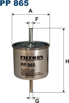 Filtron PP865 - Yanacaq filtri motoroil.az