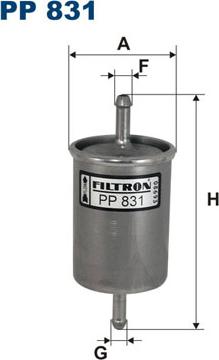 Filtron PP831 - Yanacaq filtri motoroil.az