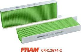 FRAM CFH12684 - Filtr, daxili hava motoroil.az