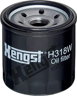 Hengst Filter H318W - Yağ filtri motoroil.az