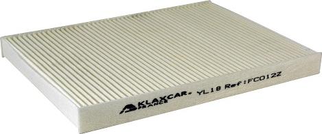 Klaxcar France FC012z - Filtr, daxili hava motoroil.az