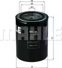 KNECHT WFC 14 - Soyuducu filtri motoroil.az