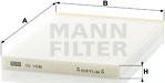 Mann-Filter CU 1936 - Filtr, daxili hava motoroil.az