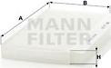 Mann-Filter CU 3337 - Filtr, daxili hava motoroil.az