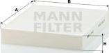 Mann-Filter CU 2442 - Filtr, daxili hava motoroil.az