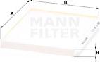 Mann-Filter CU 24 013 - Filtr, daxili hava motoroil.az