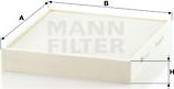 Mann-Filter CU 26 010 - Filtr, daxili hava motoroil.az