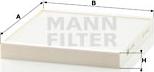 Mann-Filter CU 2349 - Filtr, daxili hava motoroil.az