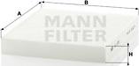 Mann-Filter CU 2351 - Filtr, daxili hava motoroil.az