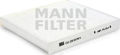 Mann-Filter CU 23 019/1 - Filtr, daxili hava motoroil.az