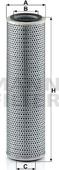 Mann-Filter H 1070 - Filtr, istismar hidravlikası motoroil.az
