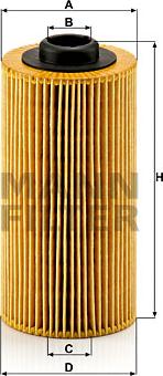 Mann-Filter HU 938/4 x - Yağ filtri motoroil.az