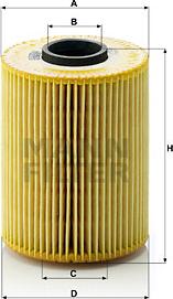 Mann-Filter HU 926/4 x - Yağ filtri motoroil.az