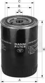 Mann-Filter W 719/10 - Yağ filtri motoroil.az