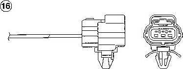 NGK 0188 - Lambda Sensoru motoroil.az
