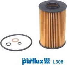 Purflux L308 - Yağ filtri motoroil.az