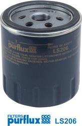 Purflux LS206 - Yağ filtri motoroil.az