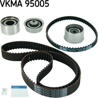 SKF VKMA 95005 - Vaxt kəməri dəsti motoroil.az