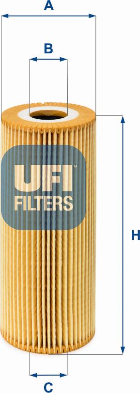 UFI 25.011.00 - Yağ filtri motoroil.az