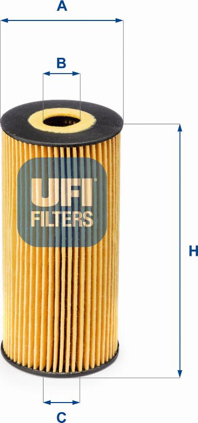UFI 25.166.00 - Yağ filtri motoroil.az