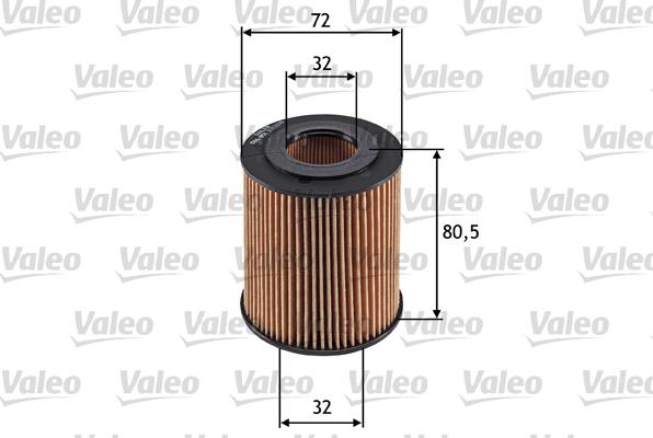 Valeo 586551 - Yağ filtri motoroil.az