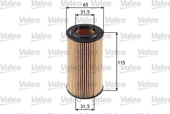 Valeo 586501 - Yağ filtri motoroil.az