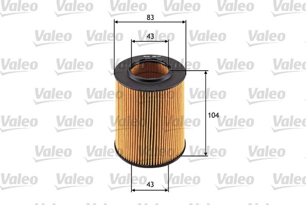 Valeo 586527 - Yağ filtri motoroil.az