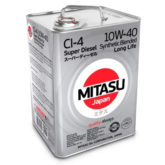 Mitasu SUPER LL DIESEL CI-4 10W-40 6Lt